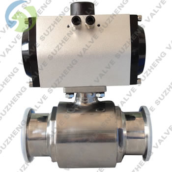 氣(qi)動衛生級(jí)球閥