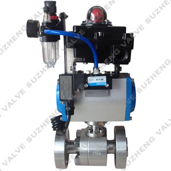 氣(qì)動法蘭高(gao)壓球閥