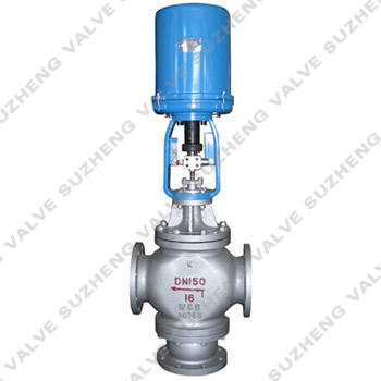 ZDLX電動三通(tōng)合流分流(liú)調節閥